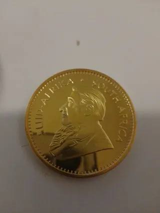 Moneda Krugerrand Acabado Oro