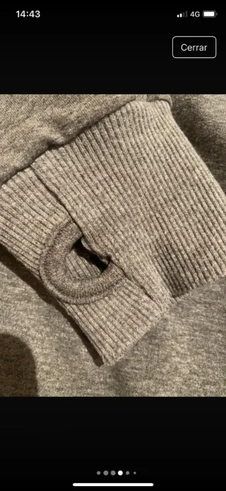 Jersey Kenzo Gris Unisex