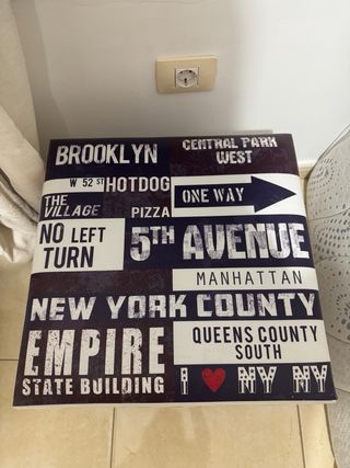 Puff con almacenaje - New York