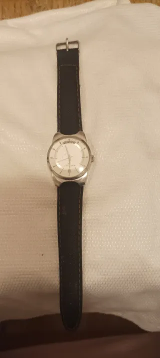 Reloj Cross Día y Fecha Plata