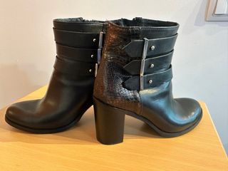 Botines Vogue Negros Mujer