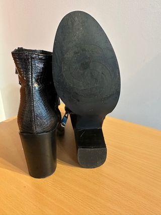 Botines Vogue Negros Mujer