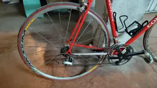 Bicicleta Colnago Clásica Roja