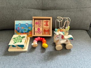 Lote Juguetes Madera