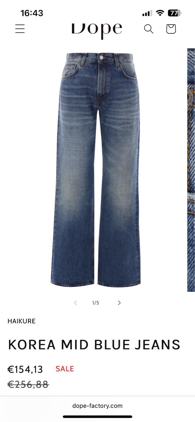 Vaqueros Haikure Ampio