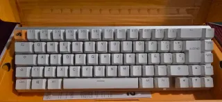 Teclado Mecánico Glorious GMMK2 Blanco 65% ISO-ES