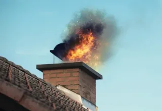 Deshollinador , limpieza chimeneas.