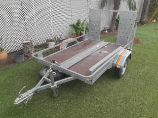Remolque plataforma quad moto