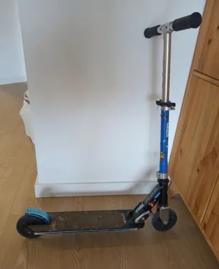 Patinete infantil Decathlon azul