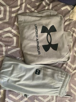 Chándal Under Armour Hombre Gris