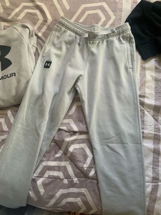 Chándal Under Armour Hombre Gris