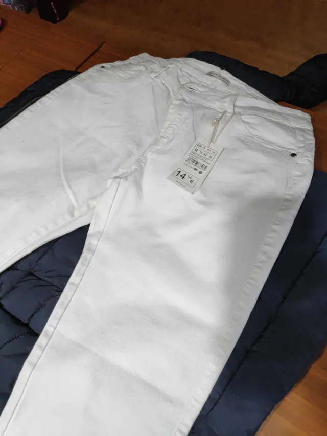 Pantalón blanco mujer Talla XL