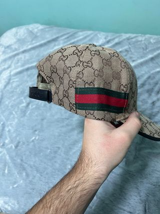 Gorra Gucci GG Beige Marrón