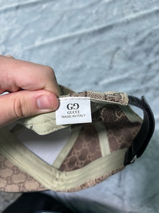 Gorra Gucci GG Beige Marrón