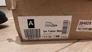 Botines Clarks Azul Marino