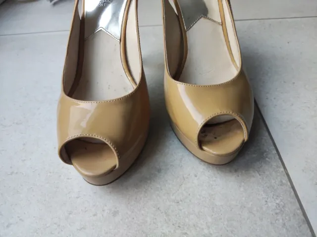 Tacones Michael Kors Talla 38 Beige