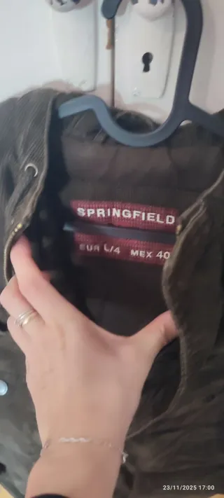 Abrigo pana Springfield hombre