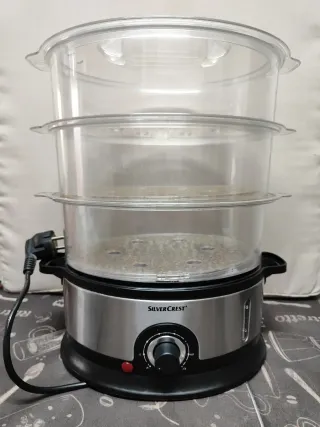 Cocedor Vapor Eléctrico SilverCrest