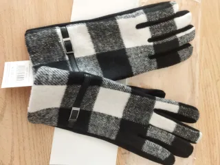 Guantes Angelina Talla Única Cuadros