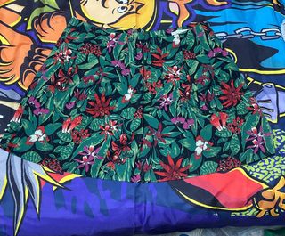 Falda Zara Estampado Floral