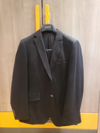Traje Cortefiel Negro Completo