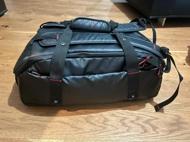 Mochila de viaje Samsonite negra