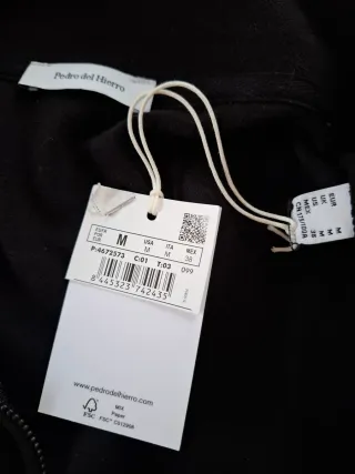 Sudadera Pedro del Hierro Negra