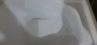 Bañera bebé blanca