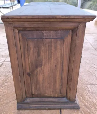 Mesitas de noche estilo mexicano madera