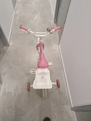 Bicicleta niña rosa 5 años