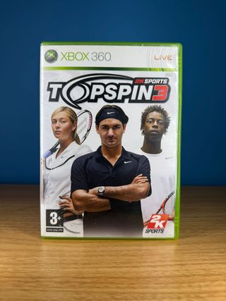 Top Spin 3 Xbox 360 Gioco Sportivo