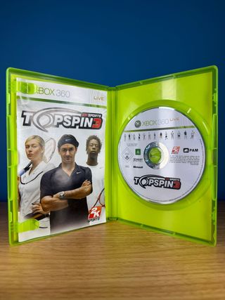 Top Spin 3 Xbox 360 Gioco Sportivo