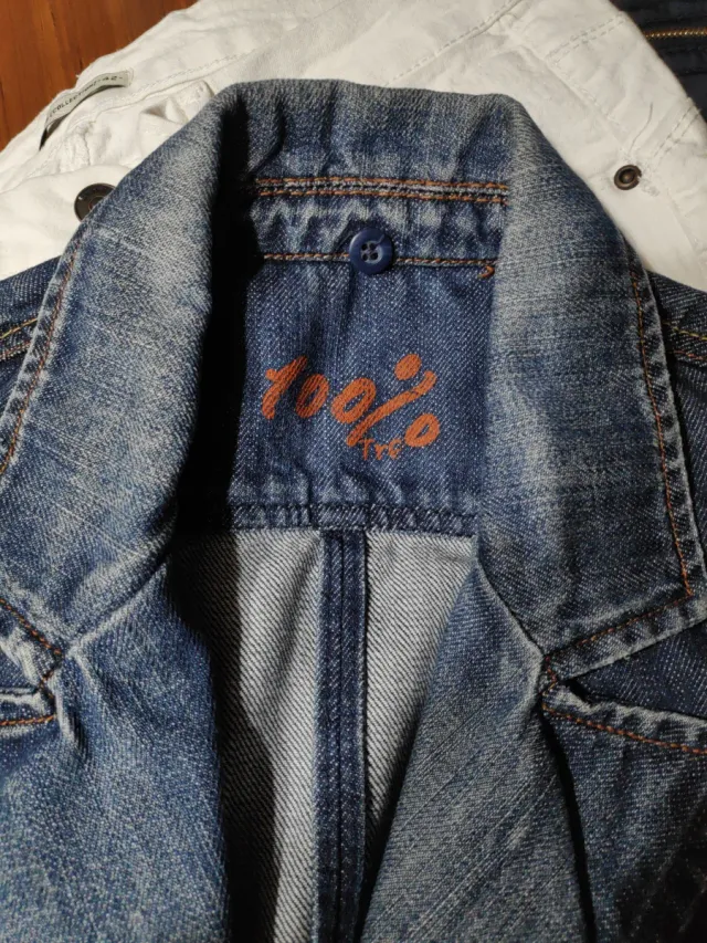 Cazadora vaquera azul