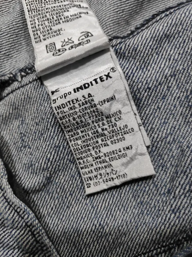 Cazadora vaquera azul