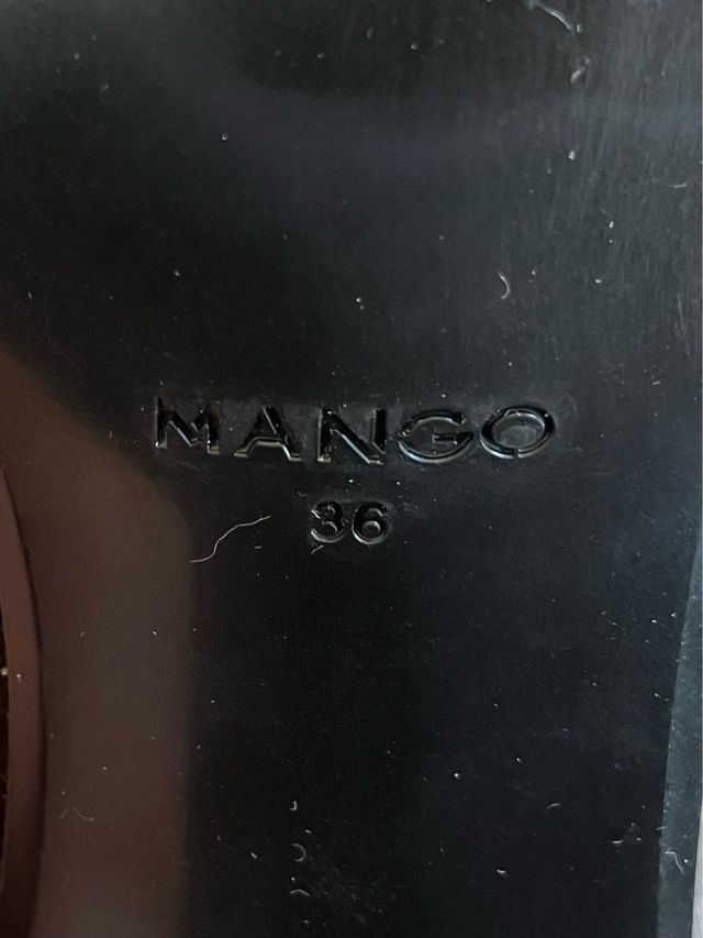 Zapatos de fiesta negros Mango