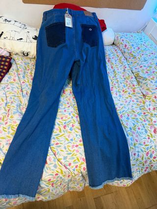 Pantalón Noon Flare Azul