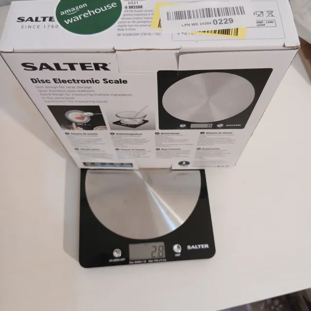 Bilancia da cucina Salter - Nuova