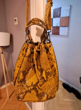 Bolso estilo animal print