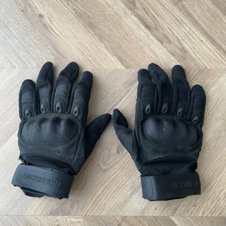 Guantes tácticos airsoft negro