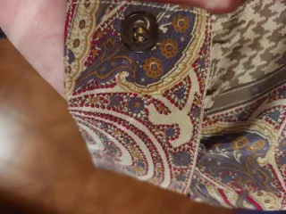 Camicia vintage seta 100%