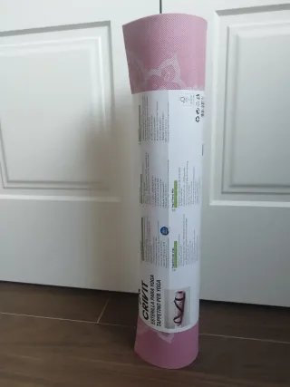 Esterilla Yoga Crivit Rosa