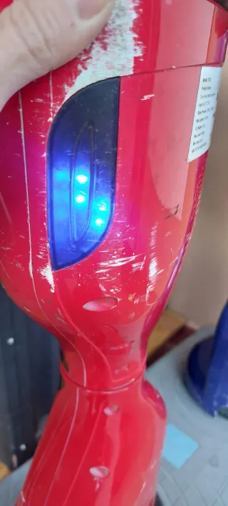 Hoverboard eléctrico rojo