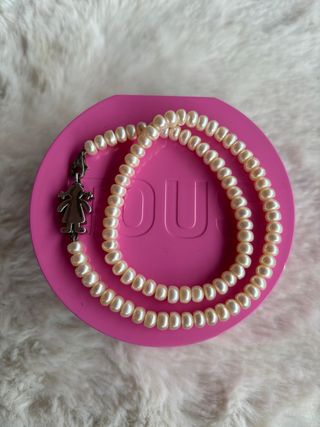 Collar Tous Perlas Plata