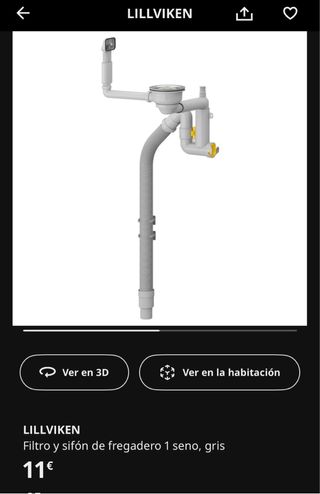 Cocina IKEA KNOXHULT Blanca y Madera