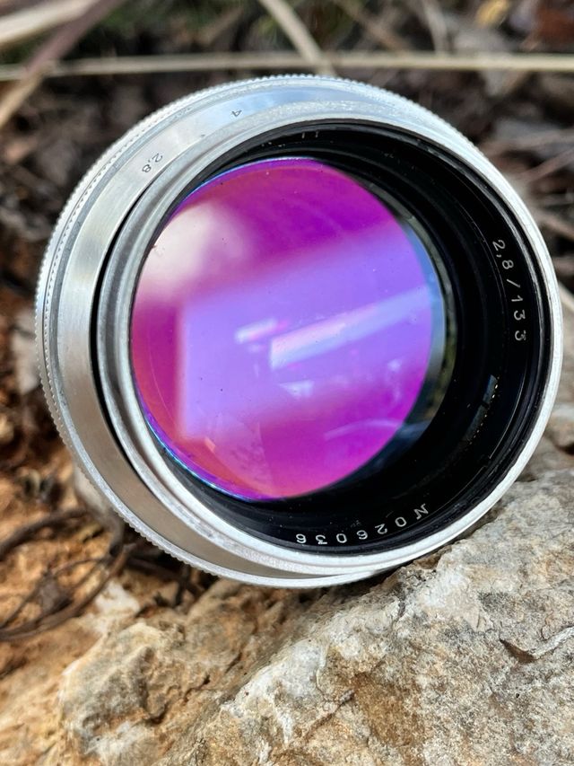 Tair-11 133mm f/2.8 Lente Soviético