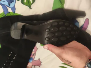 Botas de tacón altas negras