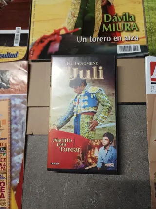 Película VHS El Juli + Revistas Toros