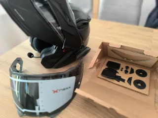 Casco Nexx X-Pro Carbon + Intercom Asmax F1