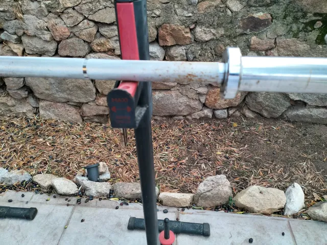 Rack de Musculación con Banco y Barra