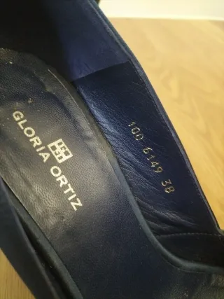 Zapatos tacón Gloria Ortiz talla 38